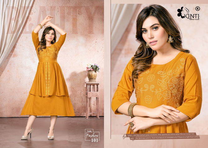 Street Vol 1 By Kinti Fashion Party Wear Kurtis Catalog